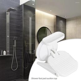Bath Mats Bathroom Foot Pedal Rack Suction Cup Footrest Shaving Free Waist Bending Foldable Portable Shower Sucker
