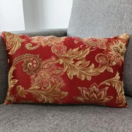 Pillow Joyous European Jacquard Pillowcase Home Decorative Cover Bedroom Living Room