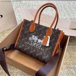 Branded Handbag Designer Sells Women's Bags at 65% Discount New Ace Carriage Tote Bag Coated Handbag Field for Women