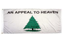 An Appeal To Heaven Flag 3x5ft 150x90cm Printing Polyester Gay Flag Club Team Sports Indoor Outdoor With 2 Brass Grommets7130569