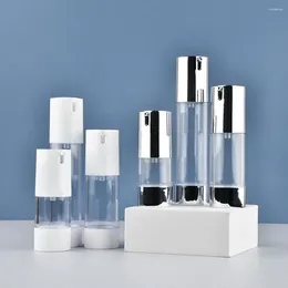 Storage Bottles Cream Dispenser Sub-Bottling Toiletries Cosmetic Container Vacuum Lotion Bottle Airless Pump Liquid Foundation