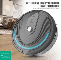 Full Automatic Mini Vacuuming Robot Home Sweeper Robot Robotic Vacuum Cleaner Intelligent Household Appliances Charging Sweeper2234516