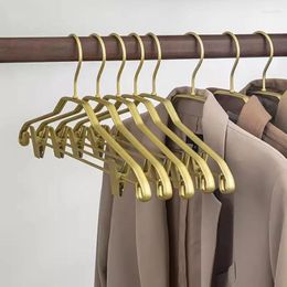 Hangers 5pcs Clothes Anti-slip Pants Rack Metal Aluminium Alloy Traceless Durable Drying Wardrobe Storage Organiser