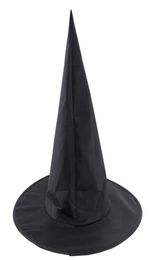 Halloween Costumes Witch Hat Masquerade Wizard Black Spire Hat Witch Costume Accessory Cosplay Party Fancy Dress Decor JK1909XB2265197