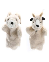 Lovely Goat Hand Puppet Baby Kids Child Developmental Soft Doll Plush Toy Parent Child Interactive Game Hand Puppet5970626