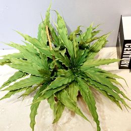 Large Artificial Fern 40cm 15Leaves Tropical Fake WholesaleLeaves Persian Leaves Wall Hanging Plants For Home Garden Decor 240407