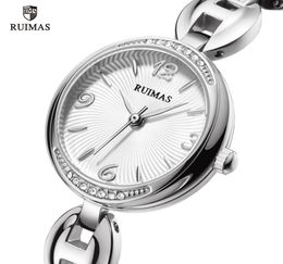 RUIMAS Luxury Quartz Watches Women Silver Bracelet Elegant Wristwatch Lady Woman Waterproof Analogue Watch Relogios Feminino 5961288366