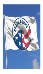 We Love The Peace Corps Flag 3X5FT 150x90cm Printing 100D Polyester Team Club Sports Team Flag With Brass Grommets5981045