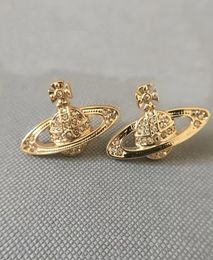 Luxury Fashion Charm Earrings Female Designer Design Ladies Premium Earring 18 k Gilded Diamond Earrings Party Wedding Engagement 4089185