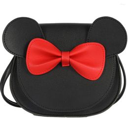 Shoulder Bags Women Cute Bow Crossbody Female Luxury Colourful Bag Cartoons Sequin Packages For School Girls 2024 High Quality