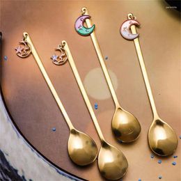 Spoons 1PCS Cute Tableware The Actual High Quality Stainless Steel Unique Design Perfect For Dessert Durable