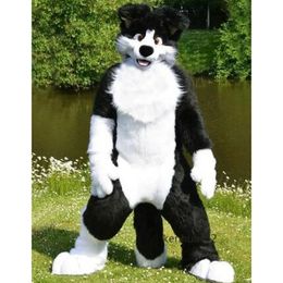 2024 new halloween Husky Dog Fox Mascot costume Outdoor Theme Party Adults Outfit Suit mascotte theme fancy dress carnival costum