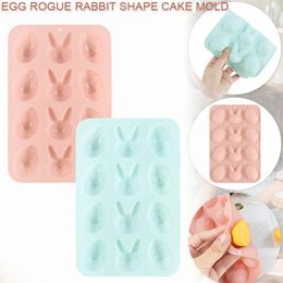 Baking Moulds Easter Silicone Mold Egg Chocolate Cake Holiday Party Home Kitchen DIY Tools Manual Soap Mould