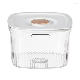 Storage Bottles Household Food Containers Portable Rice Bucket Measuring Cup Ricer Box For Kitchen Pantry