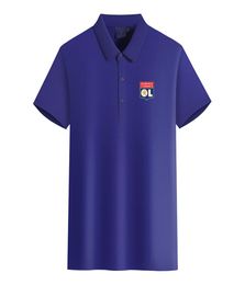 LYONNAIS Football Club Logo Men039s Fashion Golf Polo TShirt Men039s Short Sleeve polo T shirt7872697