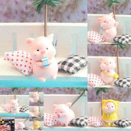2024 2024 Cute Pig Car Air Freshener Air Conditioning Outlet Decoration Car Accessories Interior Car Aromatherapy Clip Perfume Clip