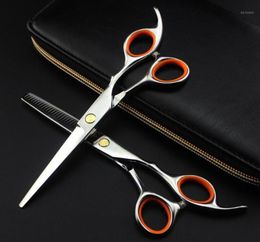 Professional Japan 440c 6 Inch Hair Scissors Set Cutting Barber Makas Haircut Scissor Thinning Shears Hairdressing Scissors18662073