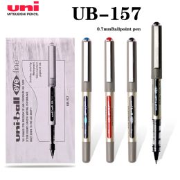Pens Japan UNI Ballpoint Pen UB157 Straight Liquid Gel Pen Signature Pen Back To School Supplies Korean Stationery Office Supplies