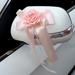 Decorative Flowers Antenna Loops From Ribbon Car Bows Wedding Deco Jewelry