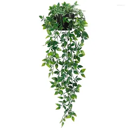 Decorative Flowers 1PC 80CM Artificial Plants Mandala Vine For Home Outdoor Garden Party Winter Wedding Christmas Decoration Fake