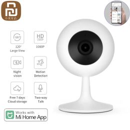 Scanners Mijia App Youpin Xiaobai Ip Webcam Popular Version 110 Angle 1080p Hd Night Vision Wireless Wifi Smart Home Cam