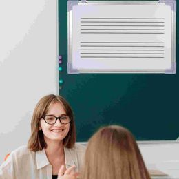 Staff Whiteboard Durable Musical Blackboard Lover Gifts Classroom Notes Dry Erase Learning Magnetic