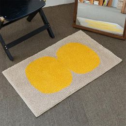 Carpets Modern Simple Entry Door Floor Mat Household Bedroom Bathroom Absorbent Non-Slip Foot Living Room Sofa Decorative Carpet