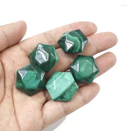 Decorative Figurines 1 Pcs Natural Malachite Crystal David Star