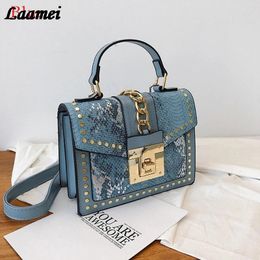 Drawstring Drop Scrub Leather Small Shoulder Messenger Bags For Women 2024 Chain Rivet Lock Crossbody Bag Female Travel Mini