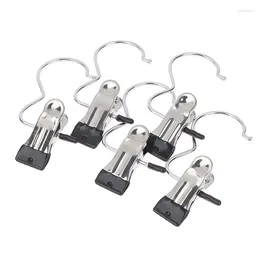 Hooks 5pcs/set Boot Hanger For Closet Laundry With Clips Hanging Holder Portable Multifunctional