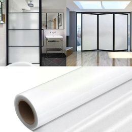 Window Stickers 1roll Glass Door Frosted Film Pvc Light Philtre Office Home Privacy Films For Toilet Bathroom Bedroom R6s9