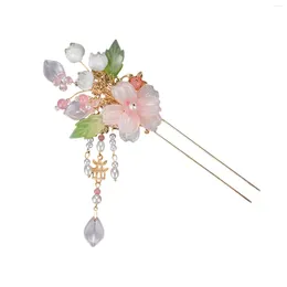 Hair Clips Vintage Hairpin Jewelry Female Elegant With Smooth Teeth For Birthday Stage Party Hairstyle Making