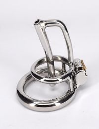 Stainless Steel Male Bondage Small Cock Cage For Men Metal Device For Gay Sexy Bdsm Fetish Toys Adult Products1066661