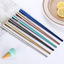 Chopsticks 1 Pair Non-Slip Chinese Stainless Steel Reusable Metal Chopstick For Sushi Hashi Sticks Tableware Kitchen Tool