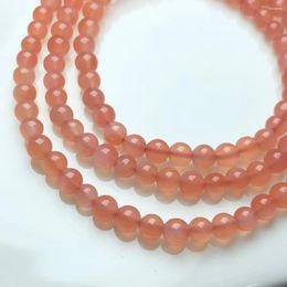 Decorative Figurines 4mm Whoelsale Natural Yanyuan Agate Crystal Healing Multi Loop Gemstone Bead Bracelet Fashion Jewelry Gift For Friends
