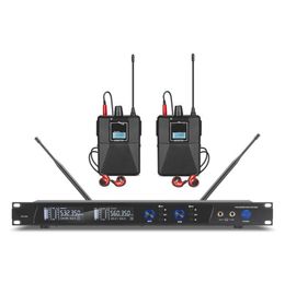 ER202 Professional UHF In Ear Monitor Wireless System With Multiple Transmitter For Small Concerts And Home Theater1855680