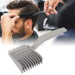 Professional Barber Combs Clipper Blending Flat Top Hair Comb Hair Styling Appliances Barber Tool Fade Comb Salon Styling Tools