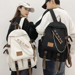 Backpack Drop Male Large Capacity College Students Leisure Junior High School Schoolbag Female Travel Bag