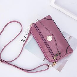 Drawstring 2024 Style Fashion Mini Mobile Phone Bag Women's Change One-Shoulder Cross-body