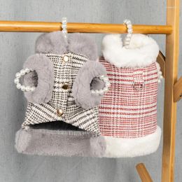 Dog Apparel Pet Clothing Cat Jacket Chihuahua Warm Autumn Winter Clothes Coat Vest For Small Medium Dogs