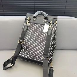 Der neueste hochwertige Mode -Rucksack großer Lederrucksack für Männer und Frauen Handtasche 34*46