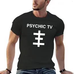 Men's Polos Psychic Tv T-Shirt Funny T Shirt Custom Man Clothes Anime Shirts