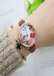 Fashion Designersins Watches Flower Girls Watch Casual Small Fresh Trend Net Ribbon Women Wrostwatch Mori Style Quartz Outdoor Bus6445366