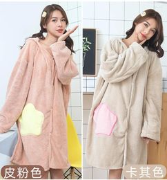 Towel Bathrobe Bath Wearable Women's Spring And Autumn Can Be Wrapped Household Winter Long Sleeve Cloak Skirt Quick-Drying