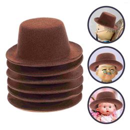 Dog Apparel 6 Pcs Baby Mini Cowboy Hat Man Purple Hats Men Sombrero Party Cloth Medium Dogs