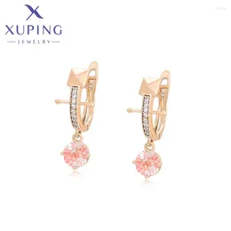 Hoop Earrings Xuping Jewelry Ly Fashion Cross Women Gold Color With On Sale A00916181