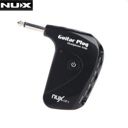Guitar NUX GP1 Portable Electric Guitar Amplifier Amp Mini Headphone Amp Builtin Distortion Effect Top Quality Guitar Parts