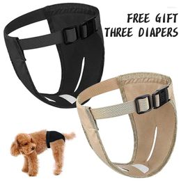 Dog Apparel Female Nappies With 3 Replace Diaper Washable Shorts Panties Menstruation Underwear Physiological Pant Perros Accesorios