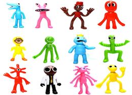 Action Figure Model For Kids New Rainbow Friend Toys Cartoon Cake Whole Rainbow Friend Doll Handrun Model Mouth Monster Actio2493066