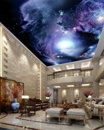 Wallpapers Star Ceiling Mural Large Waterproof Canvas Self-adhesive Removable Sticker 3D Living Room Bedroom Wallpaper